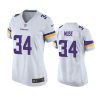 women nick muse vikings game white jersey