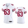 women nick zakelj 49ers game white jersey