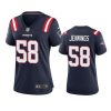 women patriots anfernee jennings game navy jersey