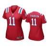 women patriots tyquan thornton game red jersey