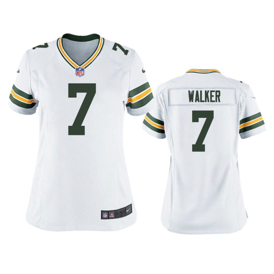 women quay walker packers game white jersey