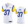 women quentin lake rams alternate game white jersey