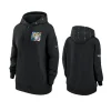 women rams black 2023 nfl crucial catch club hoodie