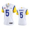 women rams jalen ramsey white super bowl lvi champions game jersey