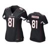 women robby anderson cardinals black game jersey