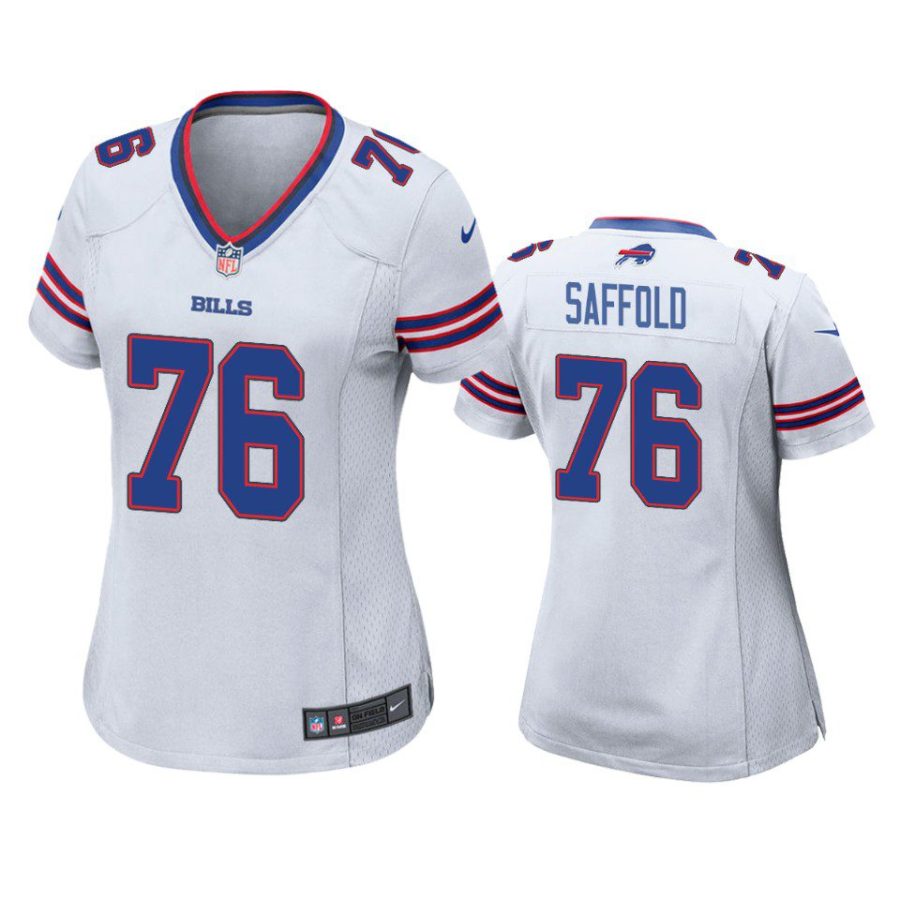 women rodger saffold bills game white jersey