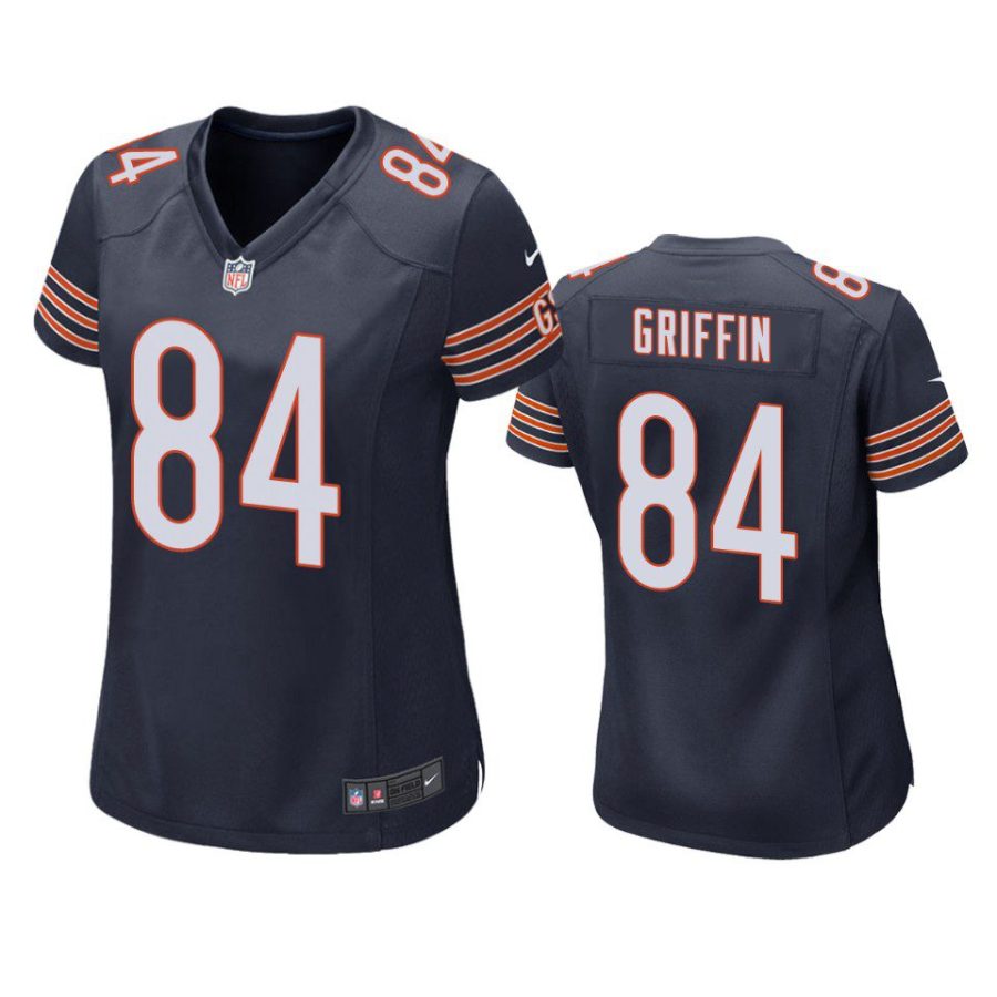 women ryan griffin bears game navy jersey