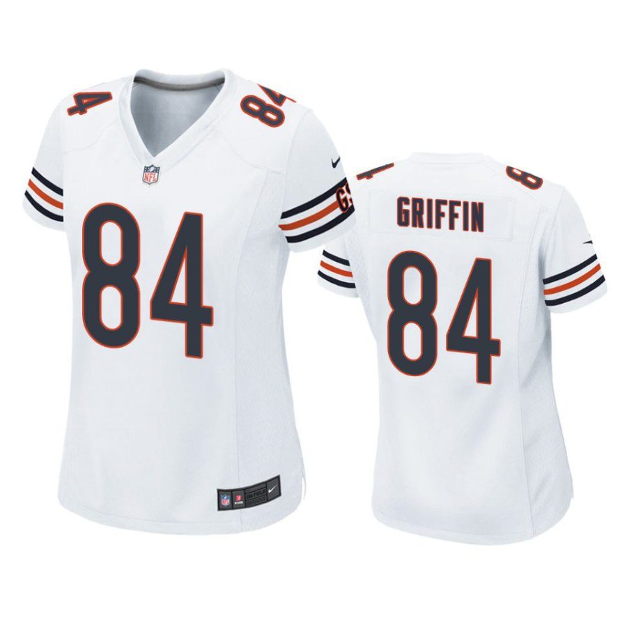 women ryan griffin bears game white jersey