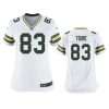 women samori toure packers game white jersey