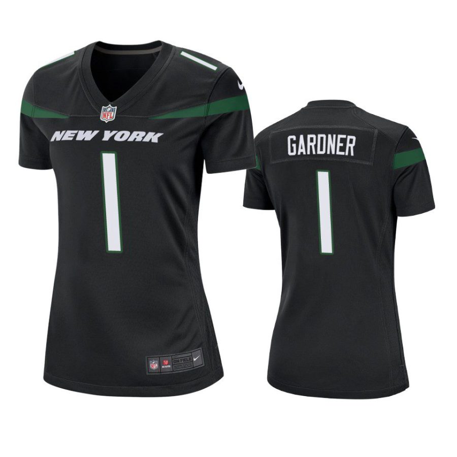 women sauce gardner jets game black jersey