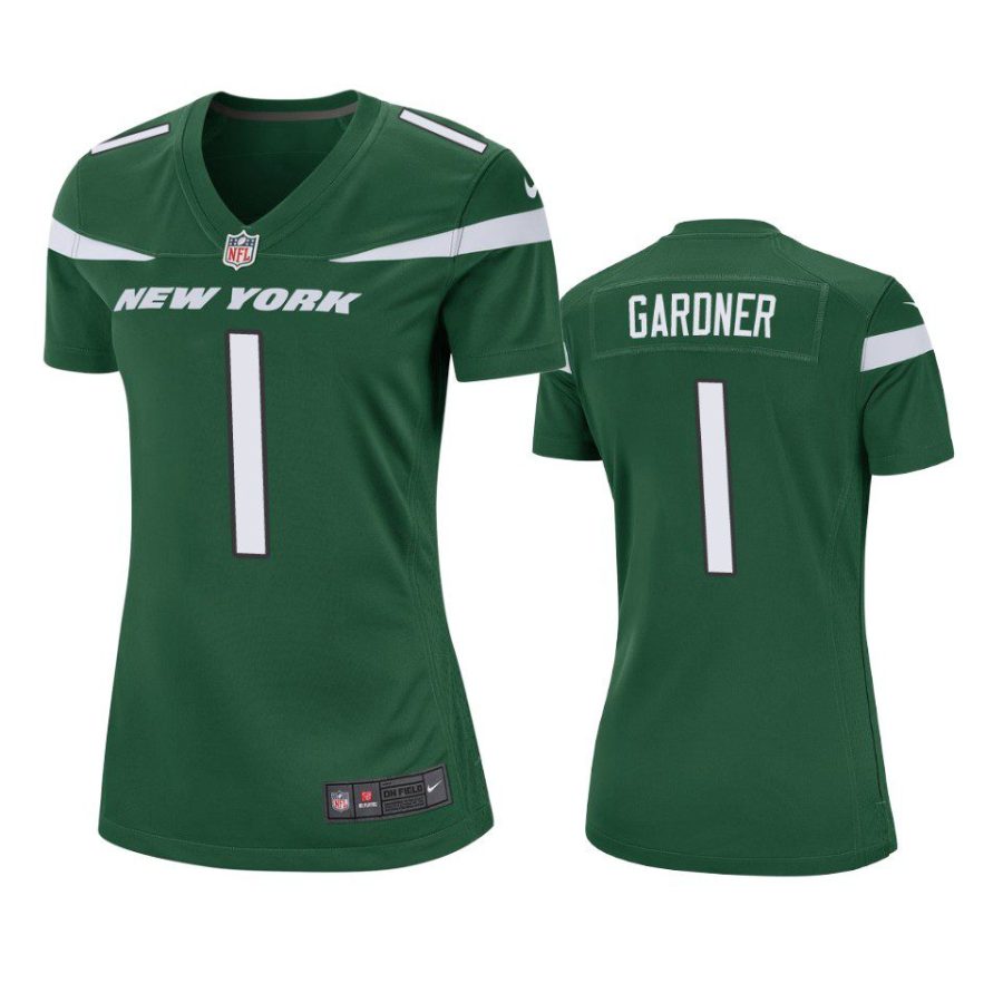 women sauce gardner jets game green jersey