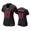 women stephen anderson cardinals alternate game black jersey