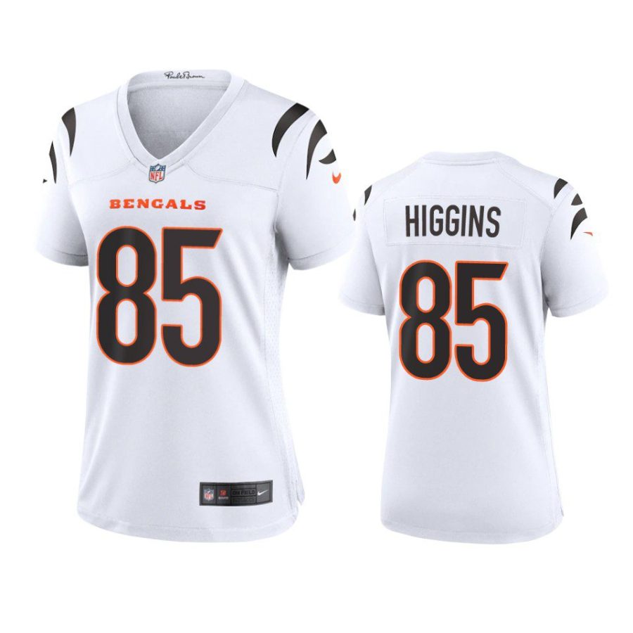 women tee higgins bengals game white jersey 0a