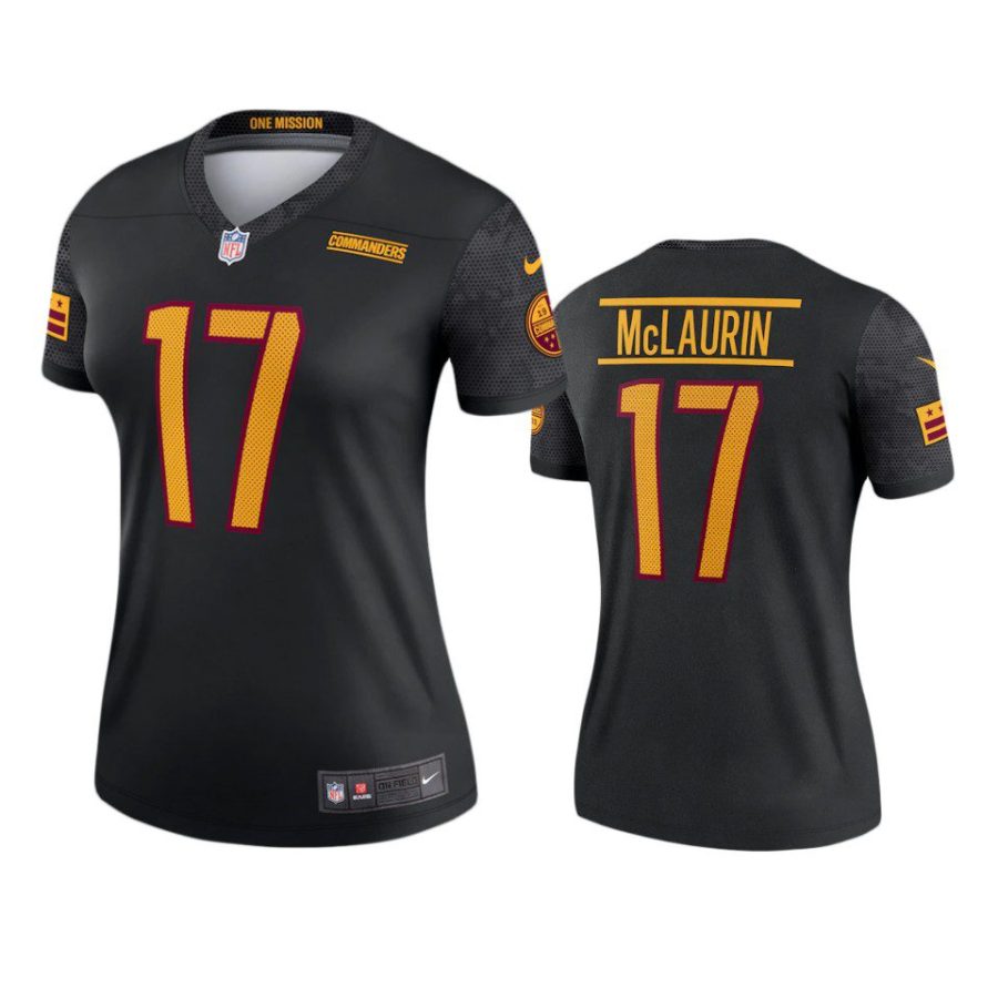 women terry mclaurin commanders black legend jersey