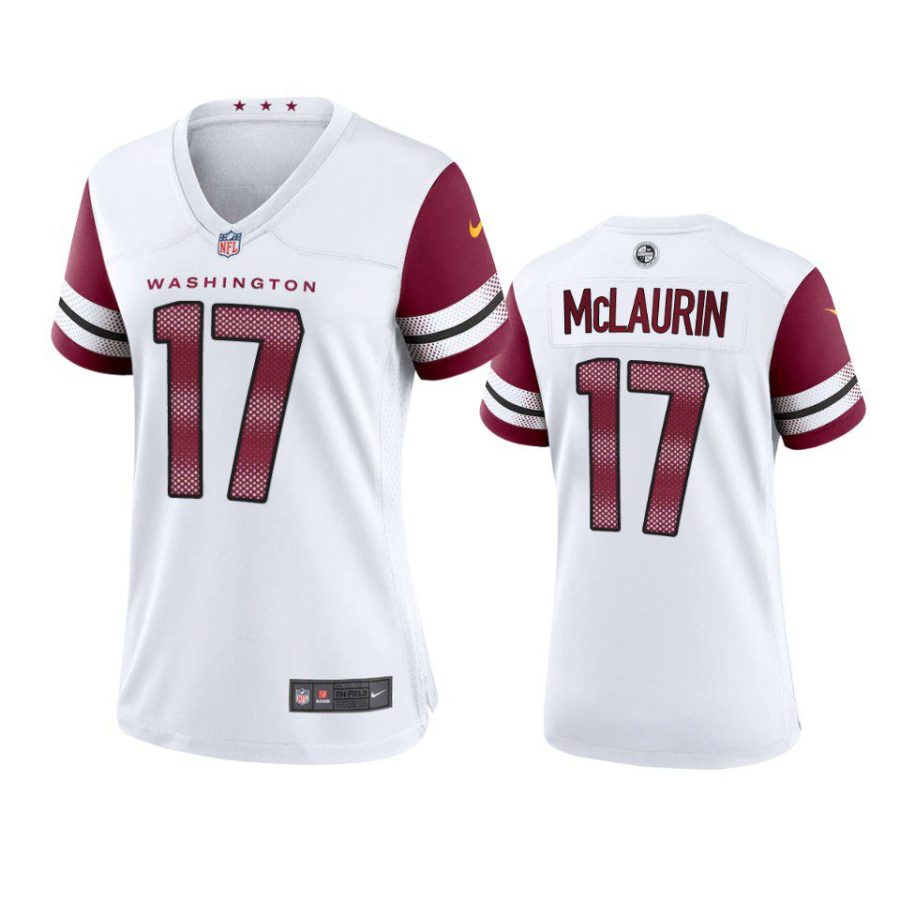 women terry mclaurin commanders game white jersey