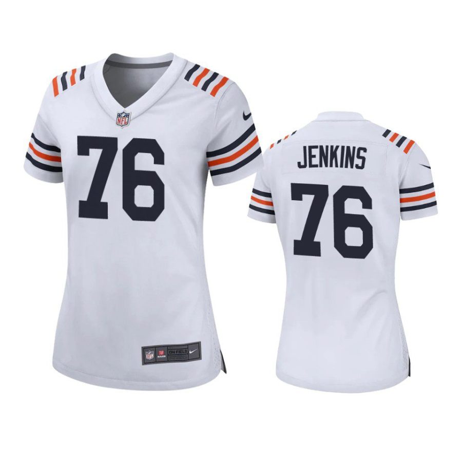 women teven jenkins bears white game jersey