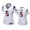 women texans jalen pitre game white jersey