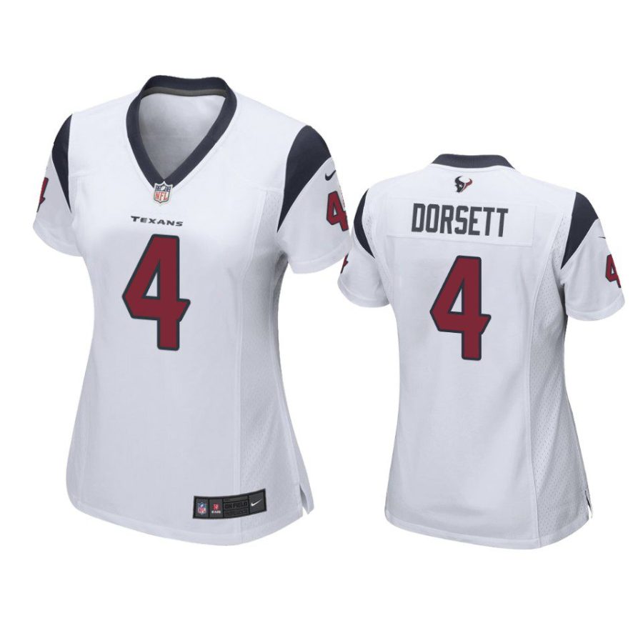 women texans phillip dorsett game white jersey