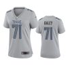 women titans dennis daley atmosphere fashion game gray jersey