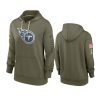 women titans olive 2022 salute to service hoodie