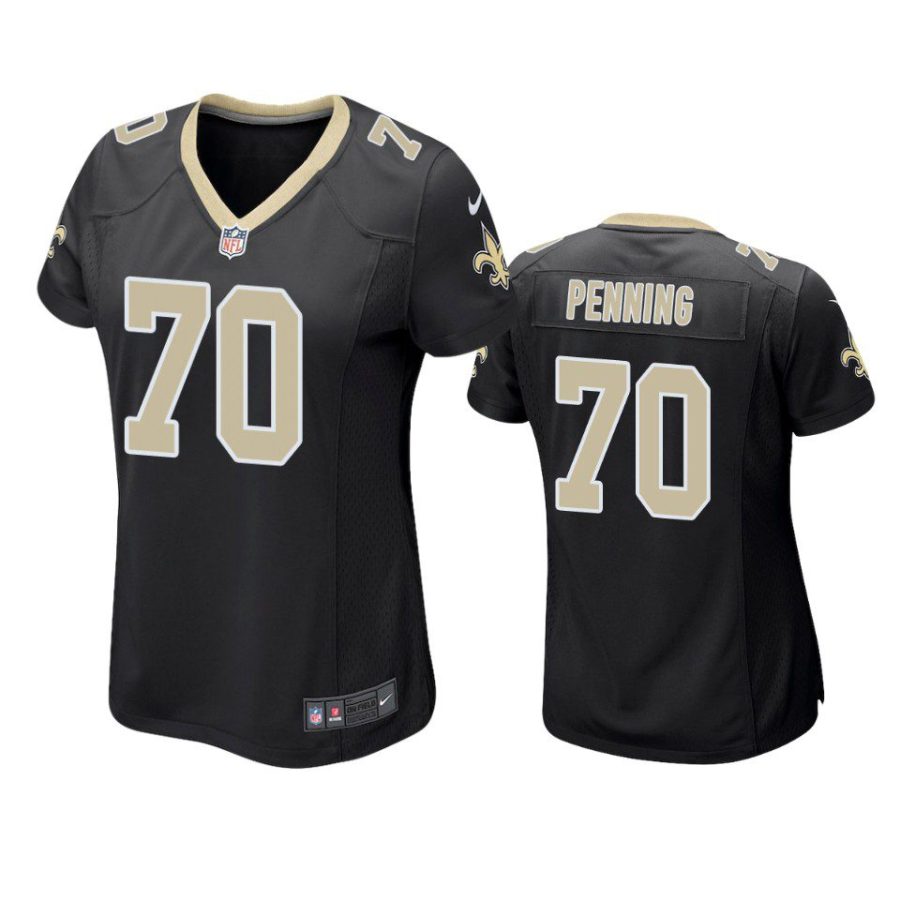 women trevor penning saints game black jersey