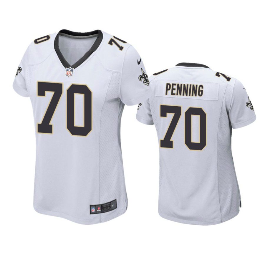 women trevor penning saints game white jersey