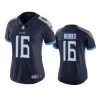 women treylon burks titans navy vapor limited jersey