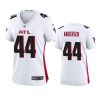 women troy andersen falcons game white jersey