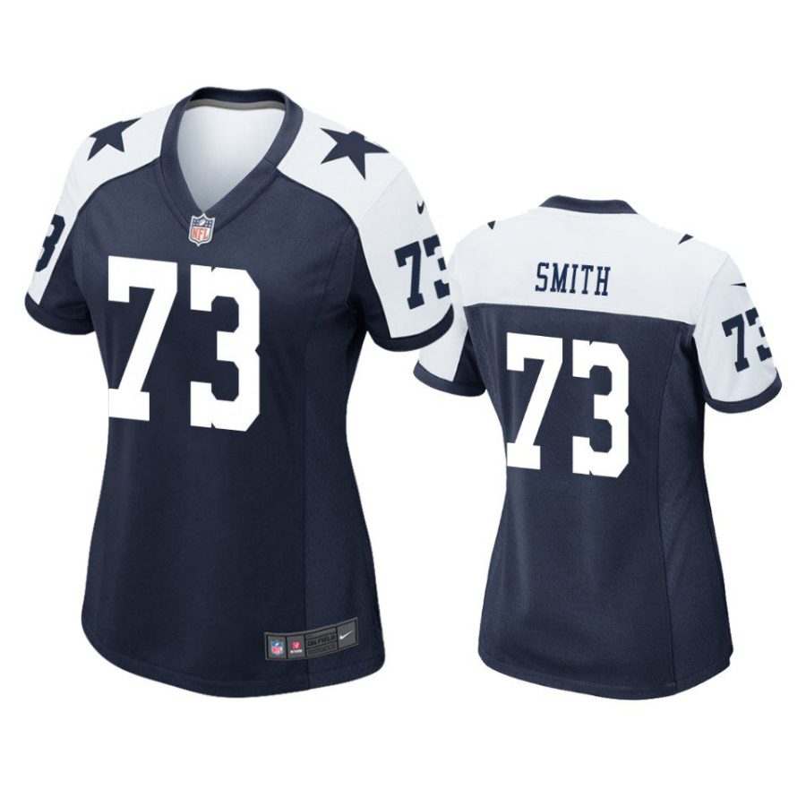 women tyler smith cowboys alternate game navy jersey