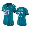 women tyree gillespie jaguars game teal jersey