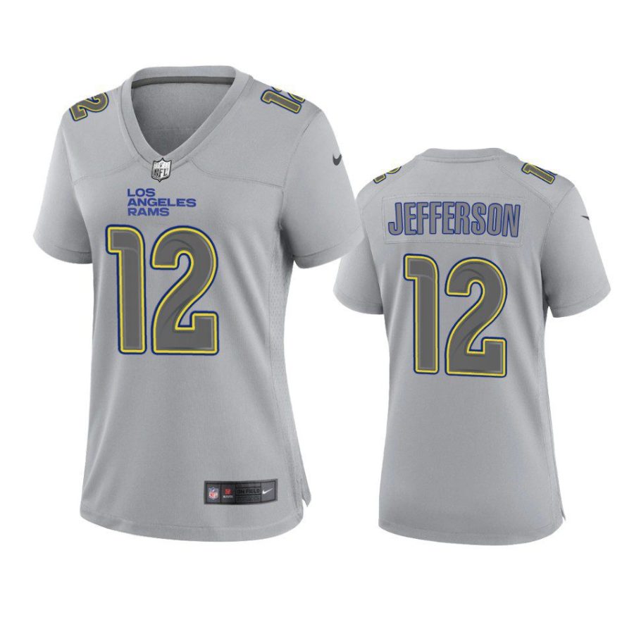 women van jefferson rams gray atmosphere fashion game jersey