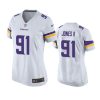 women vikings patrick jones ii game white jersey