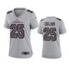 women zaven collins cardinals gray atmosphere fashion game jersey