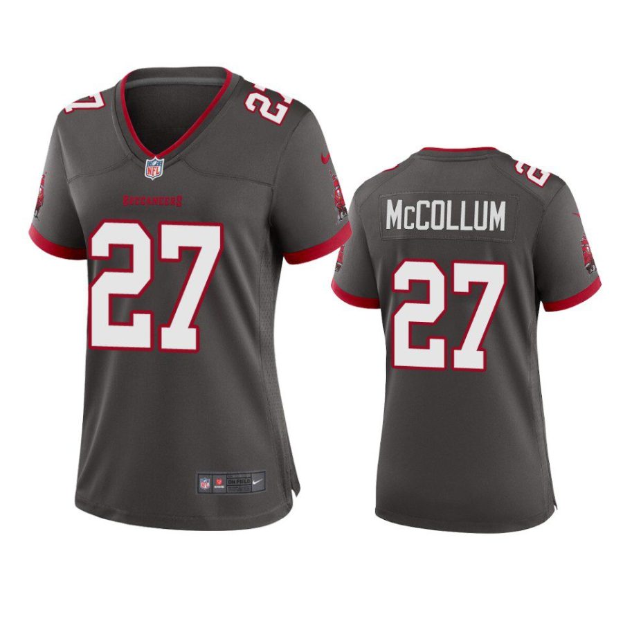 women zyon mccollum buccaneers alternate game pewter jersey