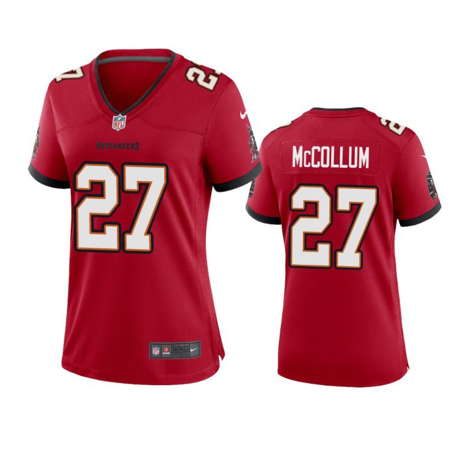 women zyon mccollum buccaneers game red jersey