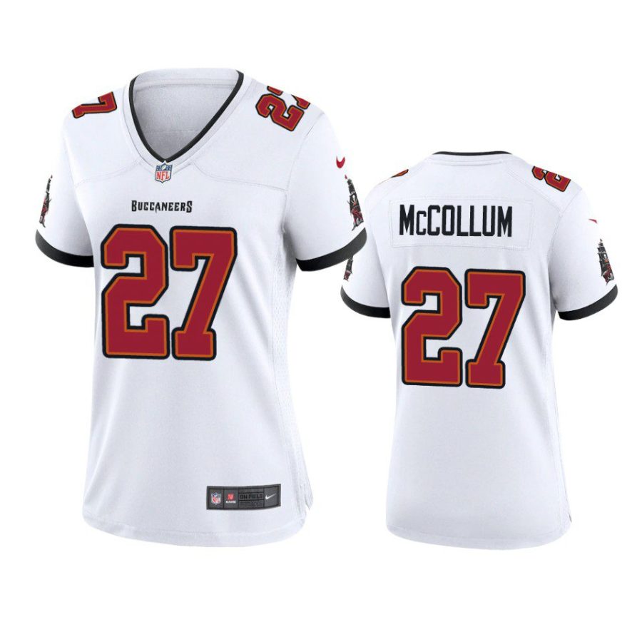 women zyon mccollum buccaneers game white jersey