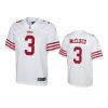 youth 49ers ray ray mccloud game white jersey