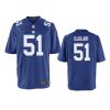 youth azeez ojulari giants royal game jersey