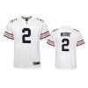 youth bears d.j. moore classic game white jersey