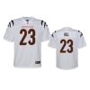 youth bengals daxton hill game white jersey