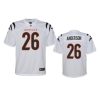 youth bengals tycen anderson game white jersey