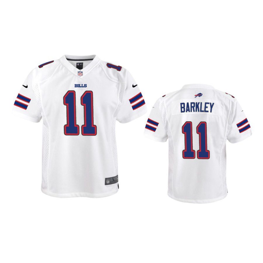 youth bills matt barkley game white jersey