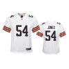 youth browns deion jones game white jersey