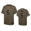 youth buccaneers julio jones olive limited 2022 salute to service jersey