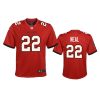youth buccaneers keanu neal game red jersey