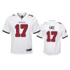 youth buccaneers russell gage game white jersey