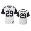 youth cam taylor britt bengals white game jersey