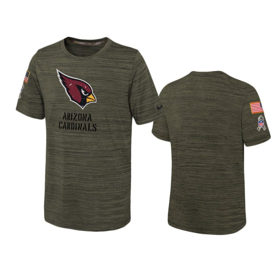 youth cardinals olive velocity 2022 salute to service jersey
