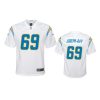 youth chargers sebastian joseph day game white jersey