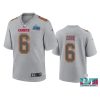 youth chiefs bryan cook gray atmosphere super bowl lvii jersey